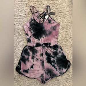 Derek Heart Women’s Tie Dye Romper